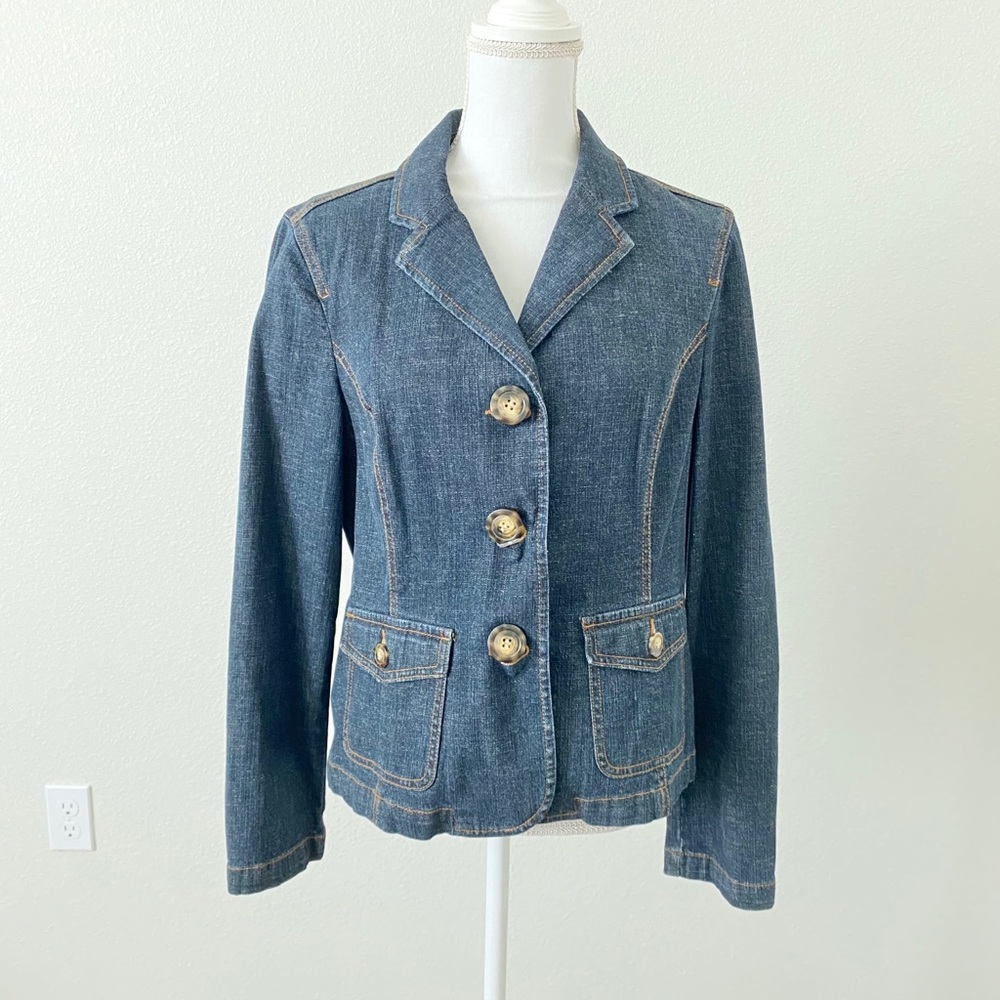 Charter Club Denim Jacket | Blazer Style